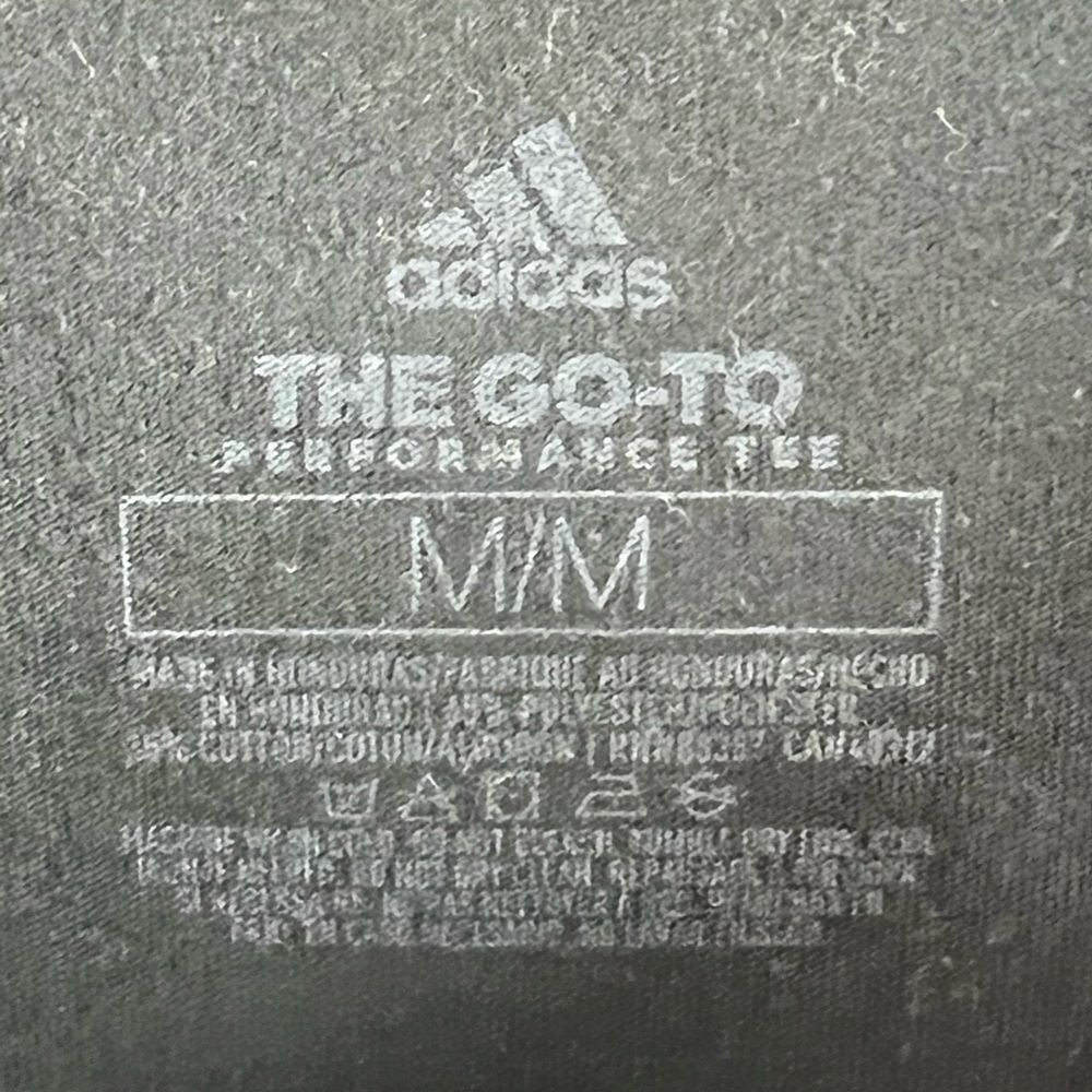 Adidas Black Go To Performance Tee - Picture 4 of 5